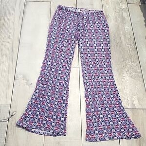 Forgotten grace multicolor loose fit pants size small #34